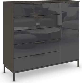 Rauch Flipp 120x111cm graphit/Glas basalt