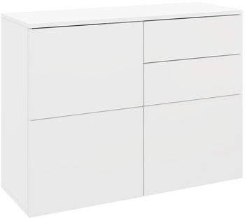 Borchardt-Möbel Rova 93x72cm weiß matt