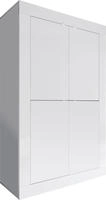 Home affaire Highboard "Basic H&ouml;he 162 cm, Breite 102 cm, Kommode 4 T&uuml;ren,