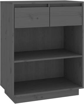 vidaXL Beistellschrank Massivholz Kiefer 60x75cm (813836)