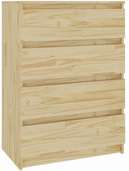 vidaXL Beistellschrank Massivholz Kiefer 60x84cm (808103)