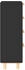vidaXL Sideboard Massivholz Kiefer und Natur-Rattan 40x90cm (345643)