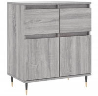 vidaXL Sideboard Grau Sonoma 60x35x70 cm Holzwerkstoff