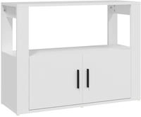 Sideboard Wei&szlig; 80x30x60 Cm Holzwerkstoff Vidaxl