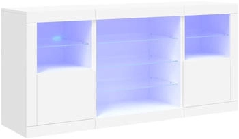 vidaXL Sideboard mit LED-Leuchten 142,5x67cm (3209086)