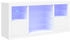 vidaXL Sideboard mit LED-Leuchten 142,5x67cm (3209086)