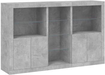 vidaXL Sideboard mit LED-Leuchten 162x100cm (3209173)