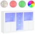 vidaXL Sideboard mit LED-Leuchten 162x100cm (3209170)