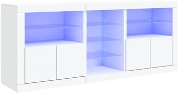 vidaXL Sideboard mit LED-Leuchten 162x67cm (3209030)