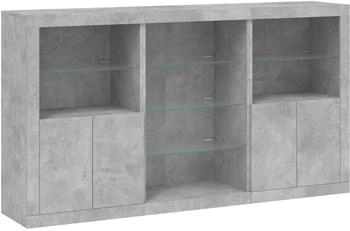 vidaXL Sideboard mit LED-Leuchten 181,5x100cm (3209180)