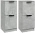 vidaXL Sideboards 2 Stk. Holzwerkstoff 30x70cm (811178)