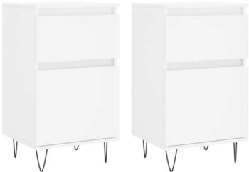 vidaXL Sideboards 2 Stk. Holzwerkstoff 40x70cm (831149)