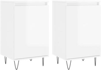 vidaXL Sideboards 2 Stk. Holzwerkstoff 40x70cm (831057)