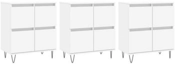 vidaXL Sideboards 3 Stk. Holzwerkstoff 180x70cm (3190197)
