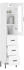 vidaXL Highboard Holzwerkstoff 34,5x180cm (3199241)