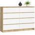 Akord Furniture Factory K140 138x99cm miz 8 Schubladen