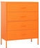 vidaXL Kommode Stahl 80x101,5cm (336201)