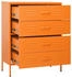vidaXL Kommode Stahl 80x101,5cm (336201)