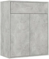vidaXL Sideboard Betongrau 60x30x75 cm Holzwerkstoff