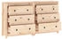 vidaXL Sideboard Massivholz Kiefer 140x80cm (3114079)