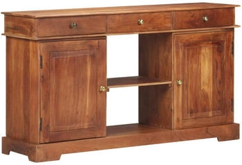 vidaXL Sideboard Akazienholz Massiv 135x75cm (323543)