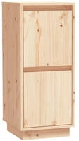 vidaXL Sideboard 31,5x34x75 cm Massivholz Kiefer