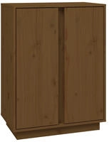 vidaXL Sideboard Honigbraun 60x35x80 cm Massivholz Kiefer