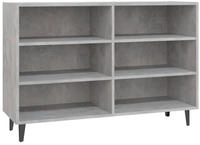 Sideboard Betongrau 103,5x35x70 Cm Holzwerkstoff Vidaxl