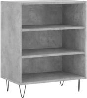 vidaXL Sideboard Betongrau 57x35x70 cm Holzwerkstoff