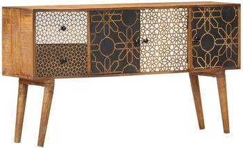 vidaXL Sideboard Massivholz Mango 130x70cm (247917)