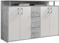 HBZ Sideboard "Drivno Sideboard, B/H/T 139x90x34 cm" Breite 139cm, Kugelauszug,