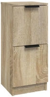 vidaXL Sideboard Sonoma-Eiche 30x30x70 cm Holzwerkstoff