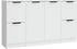 vidaXL Sideboards 3 Stk. Holzwerkstoff 30x70cm (3115844)