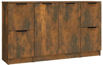 vidaXL Sideboards 3 Stk. Holzwerkstoff 30x70cm (3115849)