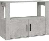 vidaXL Sideboard Betongrau 80x30x60 cm Holzwerkstoff