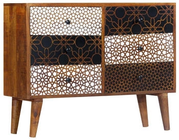 vidaXL Sideboard Massivholz Mango 90x70cm (247916)