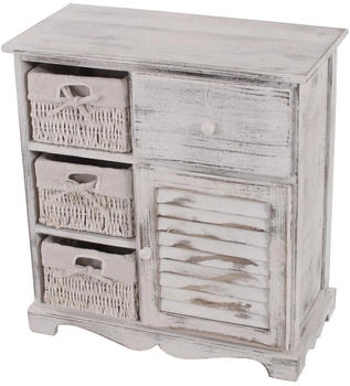 Mendler Schrank mit 3 Körben 60x63cm (30439)