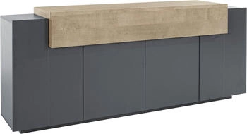 Tecnos Corona 200x86cm 21732023 anthrazit/oak