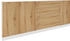 Borchardt-Möbel Vaasa 190x79cm weiß matt/eiche wotan
