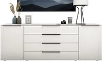 borchardt M&ouml;bel Sideboard "Tom, moderne Kommode mit Metallgriffen, 200cm...