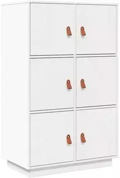 vidaXL Highboard Massivholz Kiefer 67x108,5cm (820173)