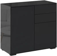 SIDEBOARD Schwarz, 79 x 36 x 74 cm