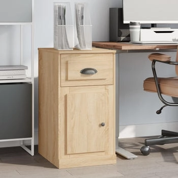 vidaXL Beistellschrank mit Schublade Sonoma-Eiche 40 x 50 x 75 cm (816483)