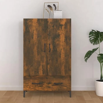 vidaXL Highboard Räuchereiche 70 x 31 x 115 cm Holzwerkstoff (817474)
