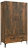 vidaXL Highboard Räuchereiche 70 x 31 x 115 cm Holzwerkstoff (817474)