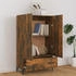 vidaXL Highboard Räuchereiche 70 x 31 x 115 cm Holzwerkstoff (817474)