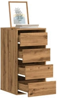 vidaXL Kommode Artisan-Eiche 40x41x76 cm Holzwerkstoff