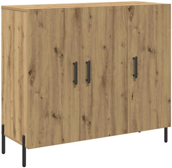vidaXL Sideboard Artisan Eiche 90 x 34 x 80 cm Holzwerkstoff (869080)