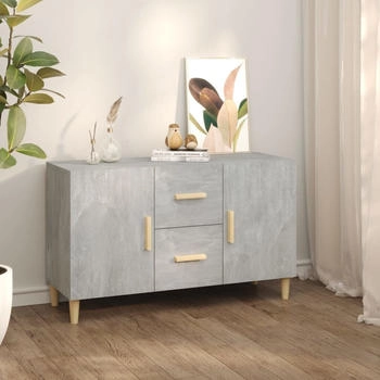 vidaXL Sideboard betongrau 100 x 36 x 60 cm Holzwerkstoff (812514)
