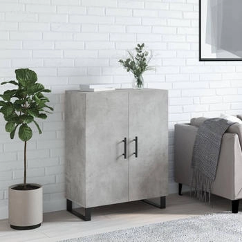 vidaXL Sideboard betongrau 69,5 x 34 x 90 cm Holzwerkstoff (827752)